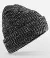 BB328 B328 Beechfield Campfire Beanie Black Speck colour image